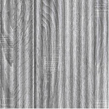 Шкаф LINEA с 3 врати и фрезовани фронтове, сив дъб сонома, 89 x 34,5 x 80 см