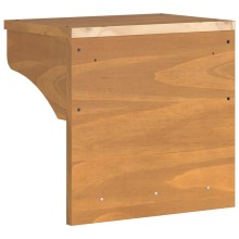 Стенна закачалка за палта SANDNES 43 x 30 x 42 см, масивна дървесина, бор