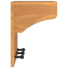 Стенна закачалка за палта SANDNES 43 x 30 x 42 см, масивна дървесина, бор