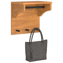 Стенна закачалка за палта SANDNES 43 x 30 x 42 см, масивна дървесина, бор