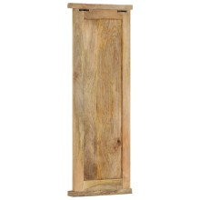 Стенни закачалки, масивна мангова дървесина, комплект от 2 бр., 38 x 100 см