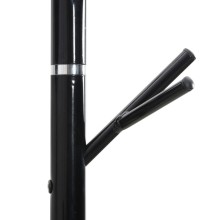 Стояща закачалка SLIM, черна, 175 см