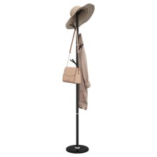 Стояща закачалка SLIM, черна, 175 см