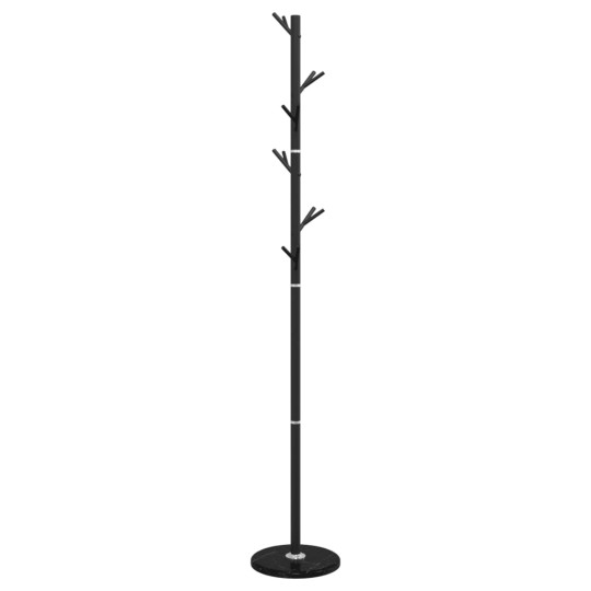 Стояща закачалка SLIM, черна, 175 см