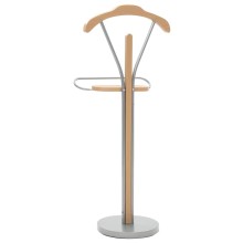 Стояща закачалка за костюм VALET, в натурален цвят, 45 x 35 x 107 см
