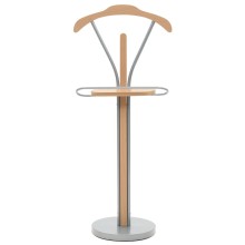 Стояща закачалка за костюм VALET, в натурален цвят, 45 x 35 x 107 см