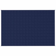 Тежко одеяло синьо 120x180 см 9 кг