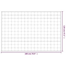 Тежко одеяло синьо 120x180 см 9 кг