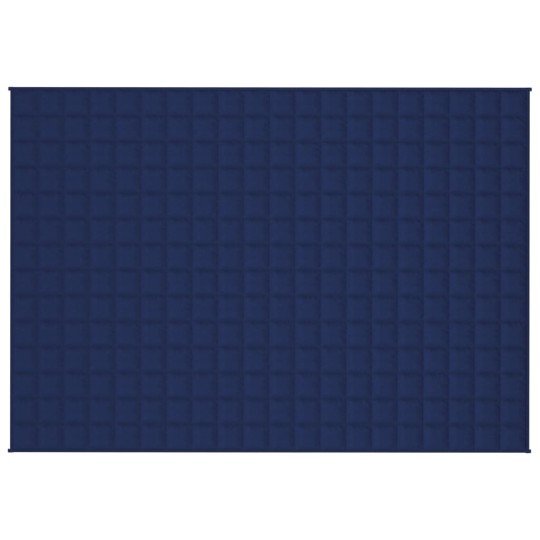 Тежко одеяло синьо 135x200 см 10 кг
