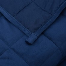 Тежко одеяло синьо 200x230 см 9 кг