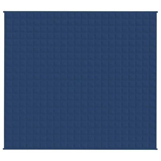 Тежко одеяло синьо 200x230 см 9 кг