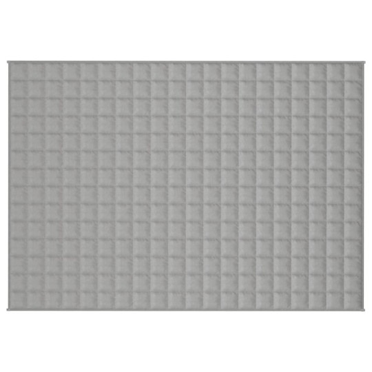 Тежко одеяло сиво 137x200 см 6 кг