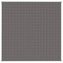 Тежко одеяло сиво 200x200 см 9 кг