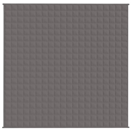 Тежко одеяло сиво 200x200 см 9 кг