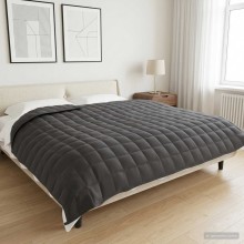 Тежко одеяло антрацит 200x220 см 9 кг