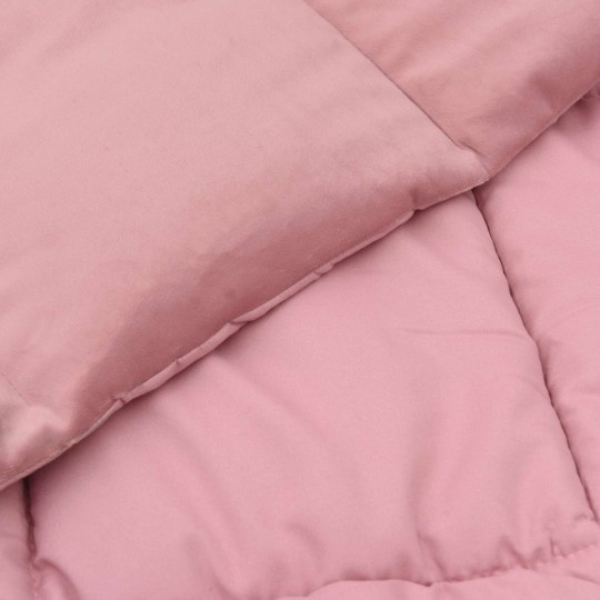Всесезонна олекотена завивка Soft Duo All Season от микрофибър, розова