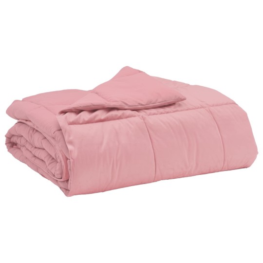 Всесезонна олекотена завивка Soft Duo All Season от микрофибър, розова