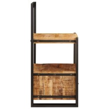 Закачалка тип стол CHAIR, в натурален цвят, 40 x 40 x 90 см