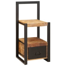 Закачалка тип стол CHAIR, в натурален цвят, 40 x 40 x 90 см