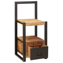 Закачалка тип стол CHAIR, в натурален цвят, 40 x 40 x 90 см