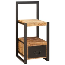 Закачалка тип стол CHAIR, в натурален цвят, 40 x 40 x 90 см