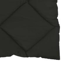 Зимна олекотена завивка Color Arctic с полиестерен пълнеж, 450 г/м², черна
