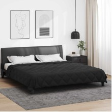 Зимна олекотена завивка Color Comfort с полиестерен пълнеж, 300 г/м², черна