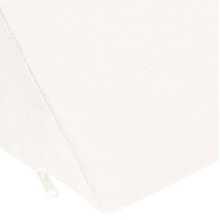 Клиновидна възглавница за крака Leg Elevation Firm, 68 x 25 x 21,5 см, бяла