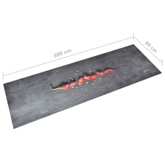 Кухненско килимче Chili Pepper, 60x300 см