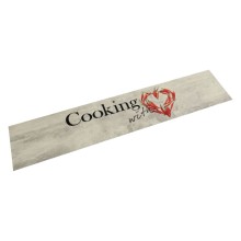 Кухненско килимче Cooking пипер, 60x300 см, кадифе