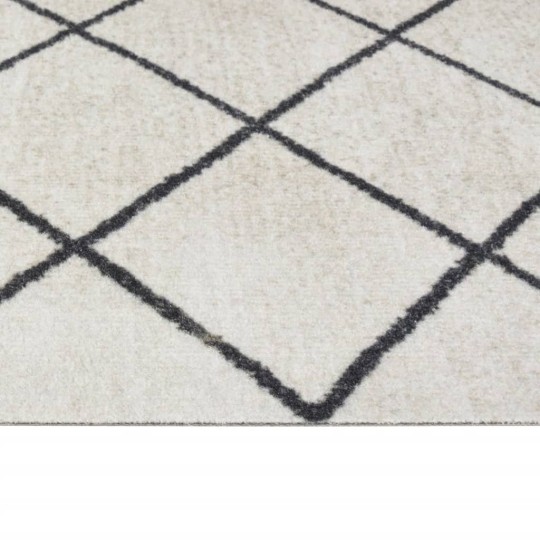 Кухненско килимче Grid pattern, 60x300 см, кадифе