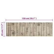 Кухненско килимче ограда, 45x150 см, кадифе