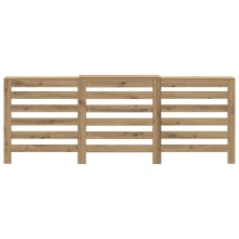 Разтегателна декоративна решетка за радиатор ALVERO, дъб артизан, 156-205x21,5x83,5 см