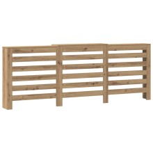 Разтегателна декоративна решетка за радиатор ALVERO, дъб артизан, 156-205x21,5x83,5 см