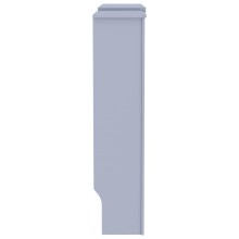 Разтегателна декоративна решетка за радиатор THERIA, сив, 142-205x20,5x81,5 см