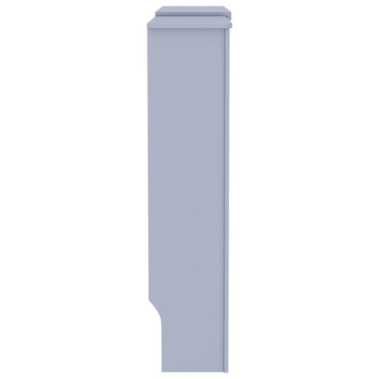 Разтегателна декоративна решетка за радиатор THERIA, сив, 142-205x20,5x81,5 см