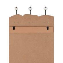 Стенна закачалка FUN с 6 куки MEN LADIES, 120 x 40 см