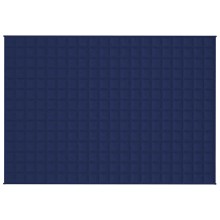Тежко одеяло синьо 138x200 см 10 кг
