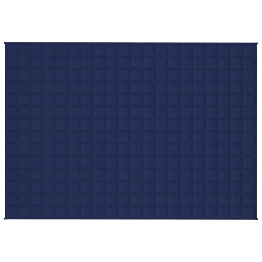 Тежко одеяло синьо 138x200 см 10 кг