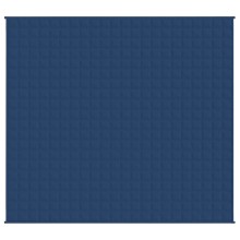 Тежко одеяло синьо 220x230 см 11 кг