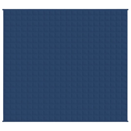 Тежко одеяло синьо 220x230 см 11 кг