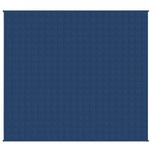 Тежко одеяло синьо 220x235 см 11 кг