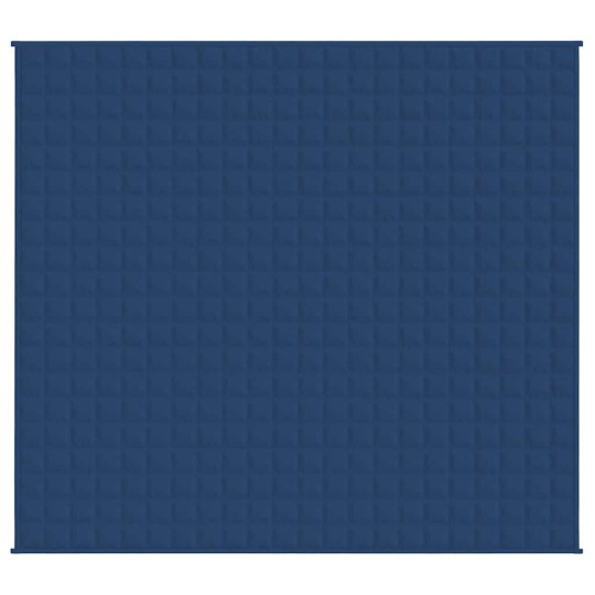 Тежко одеяло синьо 220x235 см 11 кг