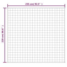 Тежко одеяло синьо 220x235 см 11 кг