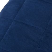 Тежко одеяло синьо 220x235 см 11 кг