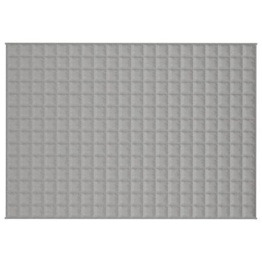 Тежко одеяло сиво 137x200 см 10 кг