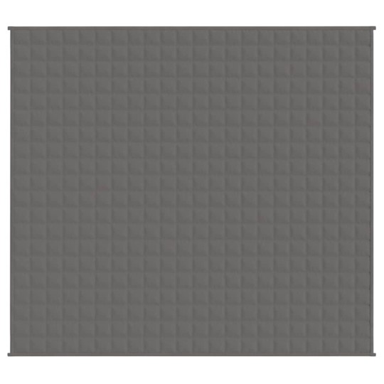 Тежко одеяло сиво 200x225 см 9 кг