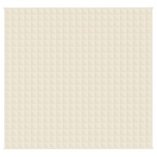 Тежко одеяло светлокремаво 220x230 см 15 кг