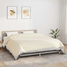 Тежко одеяло светлокремаво 220x260 см 11 кг