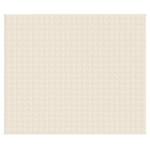 Тежко одеяло светлокремаво 220x260 см 11 кг